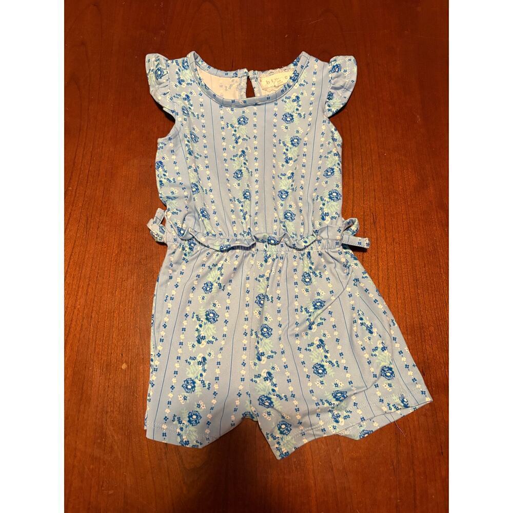 Btween 2T Blue Romper